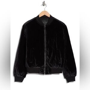 Sanctuary Velvet Bomber Jacket